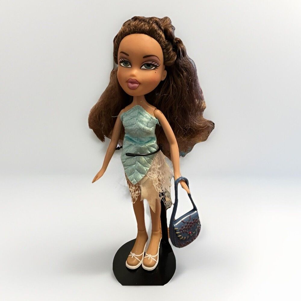 Bratz Yasmin Doll 2001 Y2K Redressed In Fairy Dress With Shoes Bag
